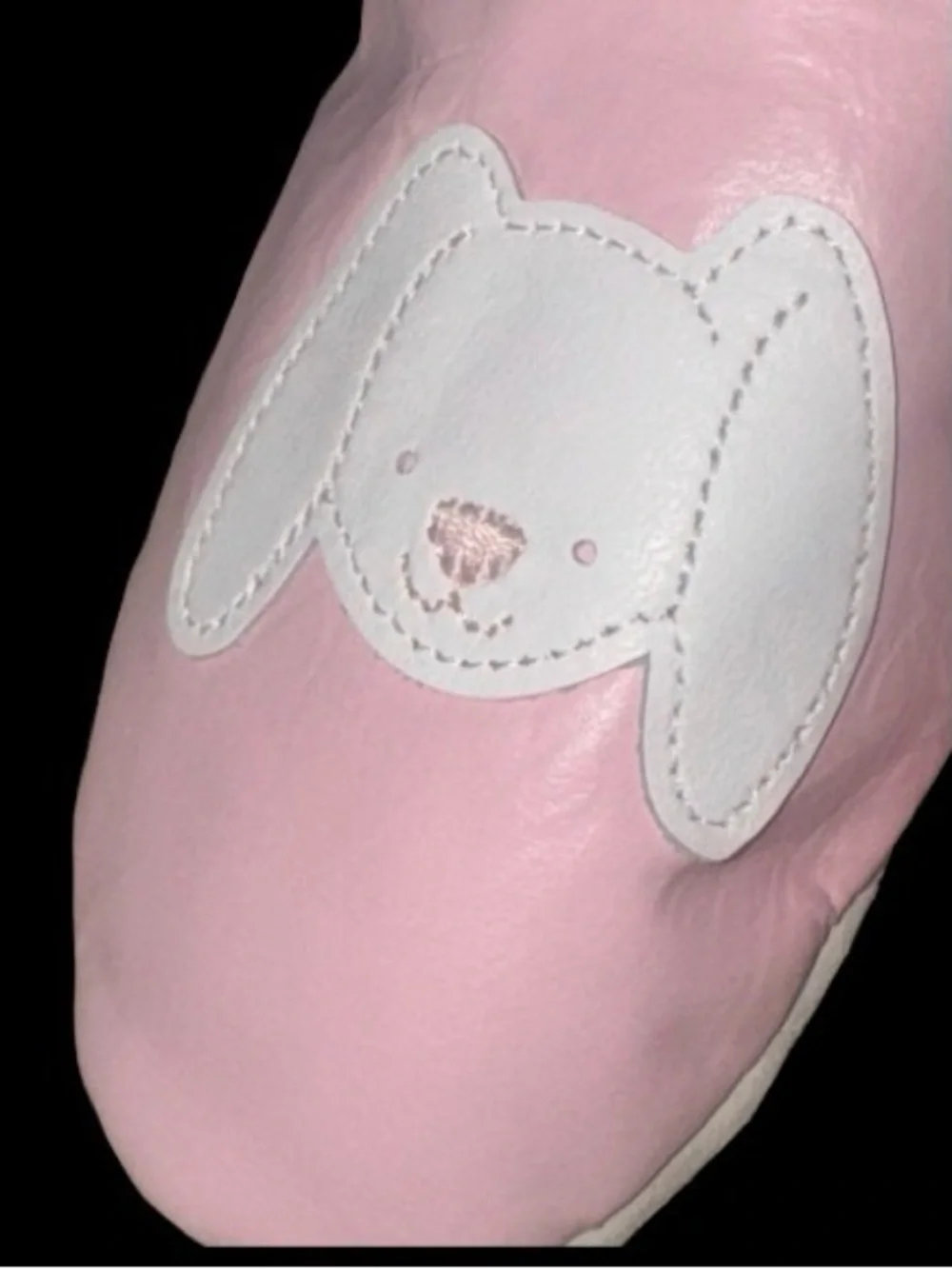 NIP 🐰NEW💥 ROBEEZ Bunny soft sole baby girls shoes size 18-24 months 5 5.5 6